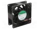 Ventilator axial DC 12V 92x92x38mm 235m&sup3;/h 63dB bilă SUNON
