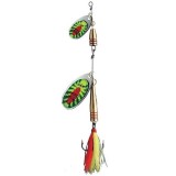 Rotativa DAM Effzett Tandem Dressed Fire Shark, 14gr