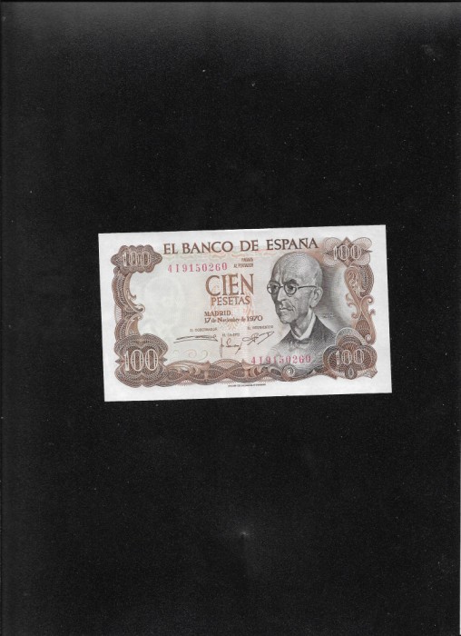Spania 100 pesetas 1970 seria9150260