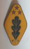 Insigna Evidentiat - Ceausescu - Brigadier SILVIC 1970 Rara