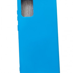 Huse silicon antisoc cu microfibra interior Samsung S20 Plus Albastru Ocean