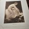 Gravura Gustave Courtois interbelica - Jeune fille a la source / Baigneuse