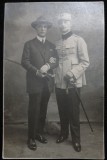 Fotografie tip Carte Postala, Militar si civil, cca. 1911