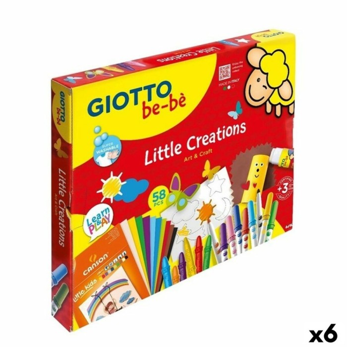 Set pentru desen Giotto BE-B&Eacute; Little Creations Multicolor (6 Unități)