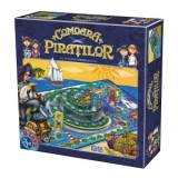 Joc de societate Comoara piratilor, cu tabla 3D