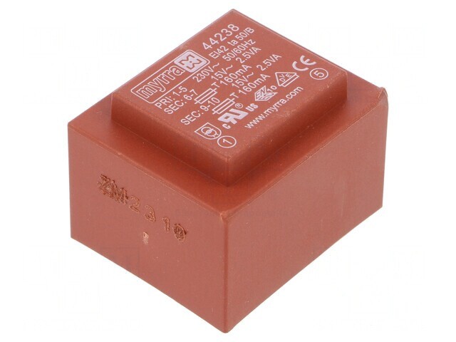 Transformator Encapsulat 5VA 230V 15V 15V 167mA PCB