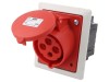 Conector alimentare AC trifazat 32A 400VAC IP44 Soclu Mamă
