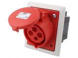 Conector alimentare AC trifazat 32A 400VAC IP44 Soclu Mamă