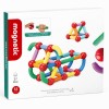 Set de constructie magnetic - Forme 3D (53 piese), Bufnitel