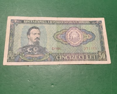 Bancnota 50 lei 1966 RSR foto