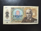CEHOSLOVACIA 10 KORUN 1986 XF +