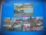 HOPCT LOT 3812 -3 CARTI POSTALE-ASPECTE DIN... -JUD HARGHITA-CIRCULATE, Circulata, Printata