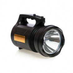 Lanterna Profesionala cu LED TD-6000A-T6, 30 W , Acumulator Integrat, Negru