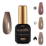 Cumpara ieftin Oja Semipermanenta LUXORISE MAGNETICA - ThermoCharm, Siren Sunset 10ml
