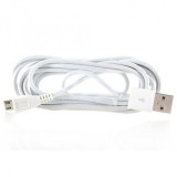 Cablu de date USB 2.0 la Micro USB Culoare Alb, Lungime 1 Metru, Oem