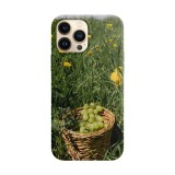 Husa compatibila cu Apple iPhone 14 model Grapes basket, Silicon, TPU, Viceversa