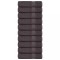 Prosoape de dus 10 buc Antracit 70x140 cm 360 g/m&sup2; 100% bumbac