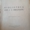 George Fotino - Biblioteca &bdquo;Ion I.C. Brătianu&rdquo;, Buc., Imprimeria Naţională, 1933