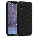 Husa pentru Apple iPhone X / iPhone XS, Silicon, Negru, 49558.02, kwmobile, Carcasa