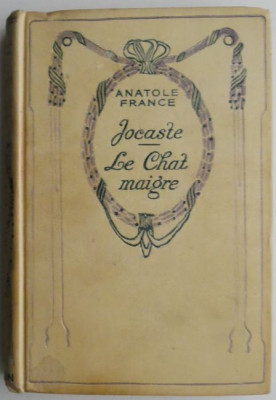 Jocaste. Le chat maigre &amp;ndash; Anatole France foto