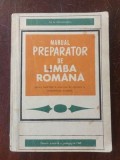 Manual preparator de limba romana- N. Dragomirescu