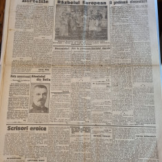 adevarul 3 februarie 1915-articole primul razboi mondial,c-tin mille,art.sulina