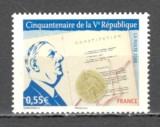 Franta.2008 50 ani a V-a republica MF.1159
