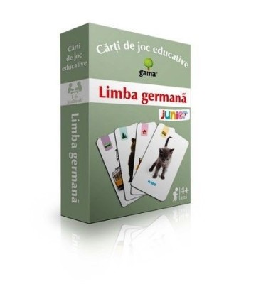 Limba germana - carti de joc educative foto