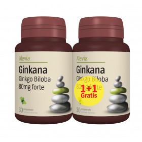 Ginkana 80mg Forte 30cps cu 30cps Alevia foto