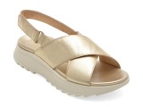 Cumpara ieftin Sandale CLARKS aurii, DASH LITE WISH, din piele naturala