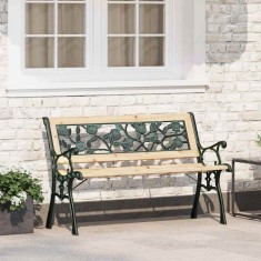 vidaXL bancă Maro 116 x 54 x 73cm lemn