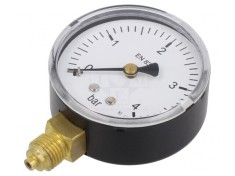 Manometru 0-4bar 63mm Lichide și Gaze Inerte