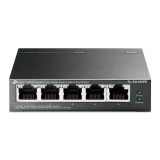 Cumpara ieftin Switch 4 x RJ45 Gigabit PoE, 1 x RJ45 Gigabit, Buget PoE 65W, Easy Smart Managed - TP-Link TL-SG105PE