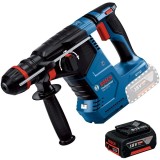 Bosch GBH 187-LI One Chuck + GBA - Rotopercutor SDS-Plus 2.4 J + Acumulator Li-Ion 18 V 5 Ah