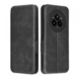 Husa pentru Realme 14 Pro+, Techsuit, Safe Wallet Plus, Neagra