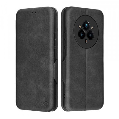 Husa pentru Realme 14 Pro+, Techsuit, Safe Wallet Plus, Neagra foto