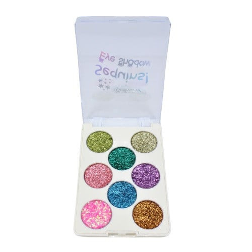 Paleta fard de ochi, Gulflower, Glitter Sequins, 03