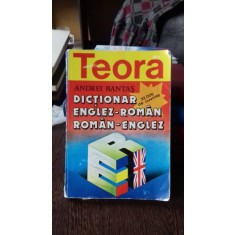 DICTIONAR ENGLEZ - ROMAN ROMAN - ENGLEZ - ANDREI BANTAS