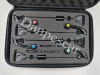 Set 4 Swingeri MKM3 FULL BLACK LEDURI Colorate si Penar Transport East Shark, Swingere