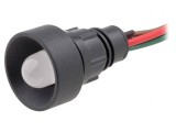 Lampă LED Roșu/Verde 12-24V