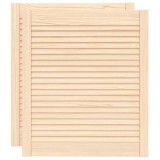 Cumpara ieftin Usi de dulap design lambriu, 2 buc., 69x59,4 cm, lemn masiv pin