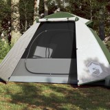 vidaXL Cort de camping 2 persoane, verde, 224x248x118 cm, tafta 185T