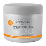 Mască de păr Byphasse Hair Pro Nutritive Riche, hidratare intensă, 500 ml