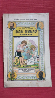 Lecturi geografice - Al. Gheorgiu - 1929 (Romania Mare) foto