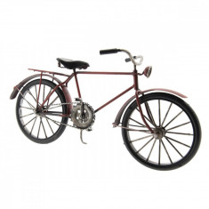 Macheta Bicicleta Retro din metal 29 cm x 10 cm x 16 h foto