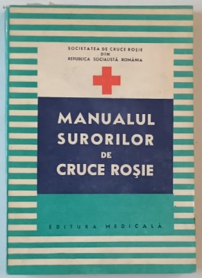 MANUALUL SURORILOR DE CRUCE ROSIE , consultant stiintific SERGIU MANESCU , 1981 foto