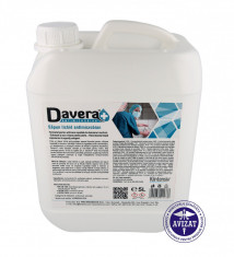 Sapun lichid antimicrobian cu actiune virucida, DAVERA SOAP, 5L foto