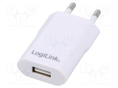 Alimentator pulsatoriu LOGILINK 5VDC 1A 5W alb foto