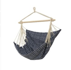 Hamac pliabil tip scaun, Albastru, 100x130 cm