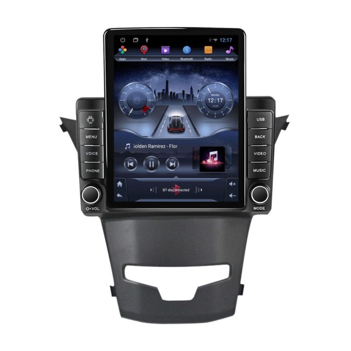 Navigatie dedicata cu Android Ssangyong Korando 2013 - 2019, 2GB RAM, Radio GPS